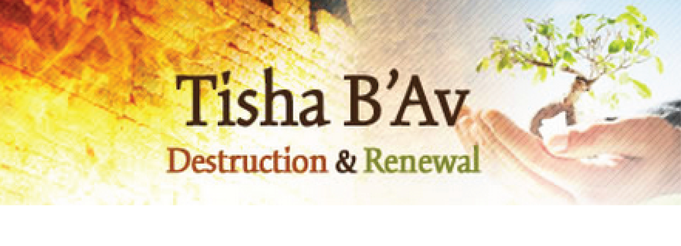 Tisha B'Av Schedule Chabad Jewish Center of Oakland